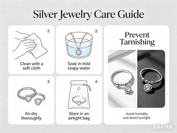 Silver Jewelry Care & Maintenance Guide: Keep Your Sterling Silver Shiny