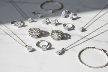 Moissanite Jewelry - charmsolo