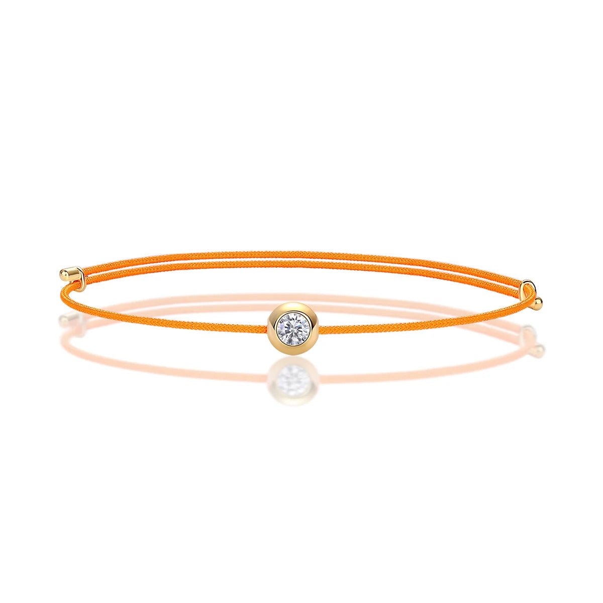 Charmsolo Moissanite Inlay Bracelet | 925 Sterling Silver | 6 Colors