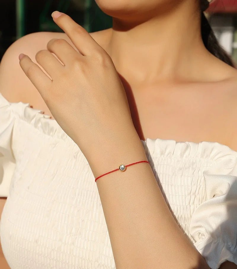Charmsolo Moissanite Inlay Bracelet | 925 Sterling Silver | 6 Colors