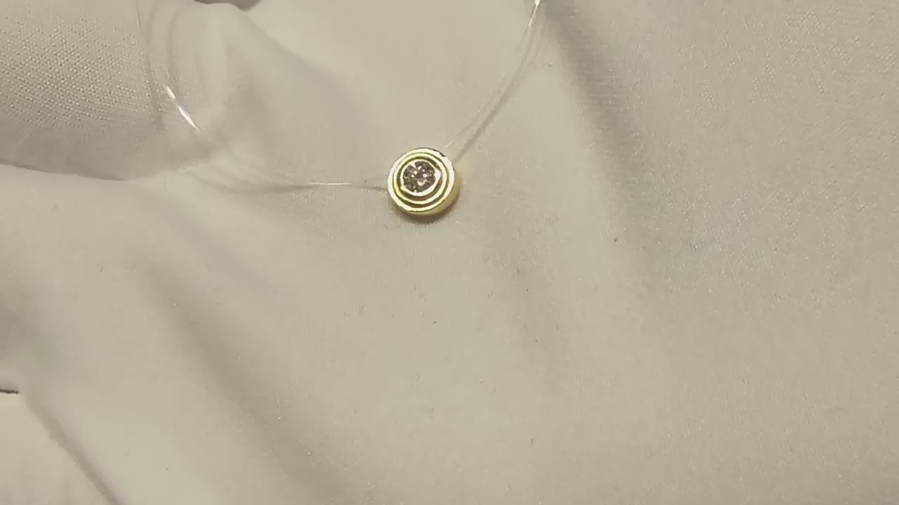 4mm Moissanite Italian Matte Clavicle Necklace | S925 Silver 18K Gold Plated | VVS1 D-Color | Affordable Luxury | Charmsolo