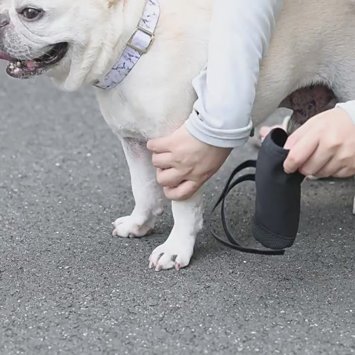 Long Cuff Dog Anti‑Slip Protective Boot, Polyester Boot for Senior Injured Dogs Prevent Paw Licking